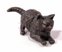 Bronze cat, 2.5"L