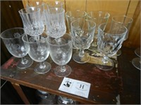 Lot of Stemware - Includes Two w/ Crown