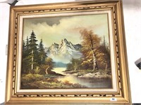 27 x 31 Framed Original Oil Painting