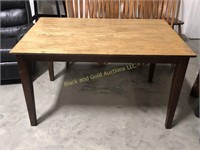 36 x 54 Wooden Kitchen Table
