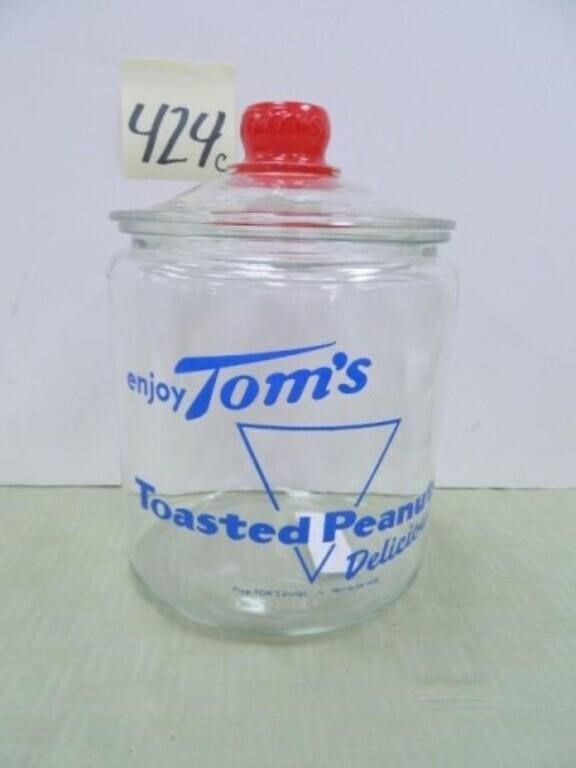 Tom's Penaut Jar w/ Lid