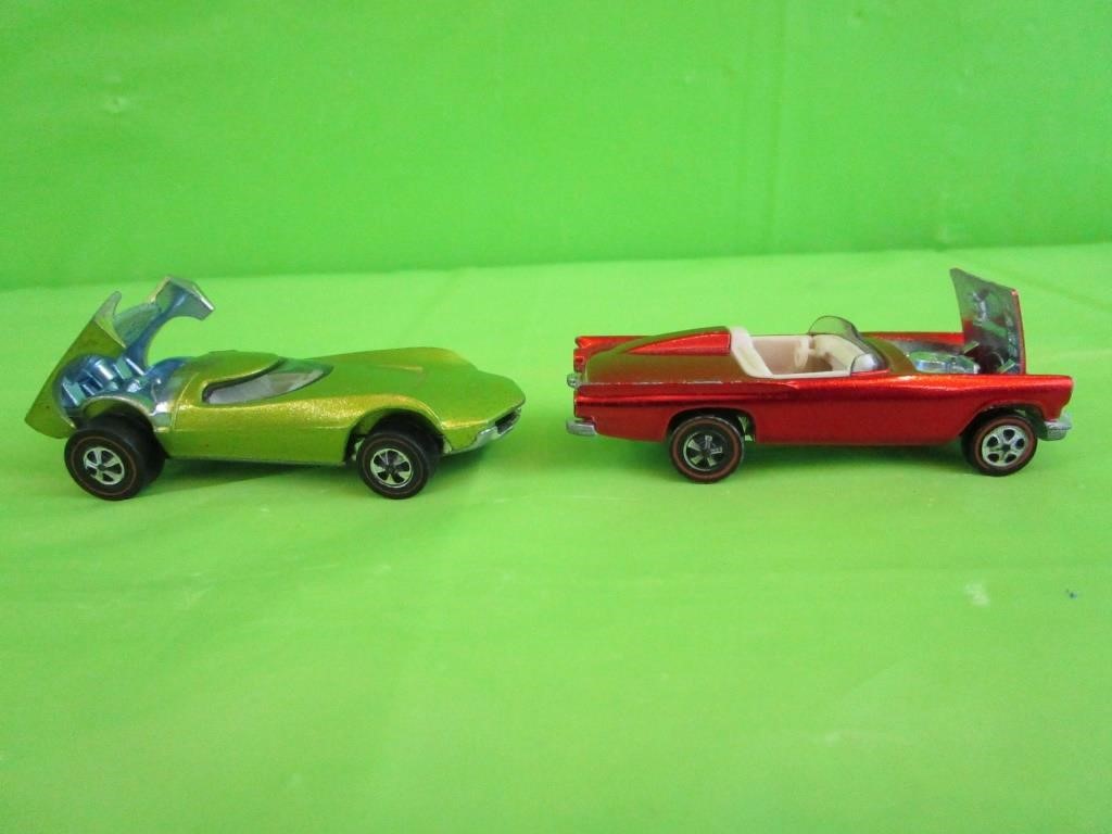 1968 Turbfire Redline Hot Wheel & 1968 Classic