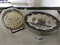 PLATTER, SERVING DISH