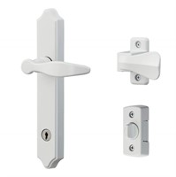 Ideal Security Door Lever with Deadbolt Lock for O