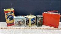 Collector Tins & Metal Lunchbox
