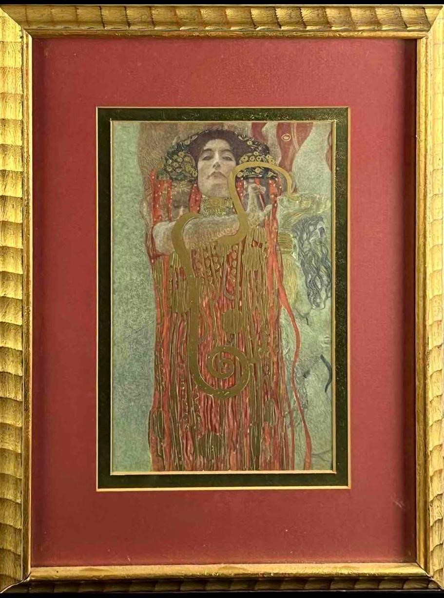 Hygieia by Gustav Klimt Framed Art Print