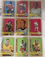 9-1972/73  Hockey cards