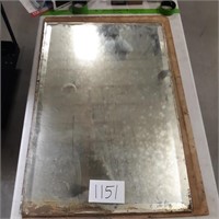 Vintage Beveled Mirror-36x24