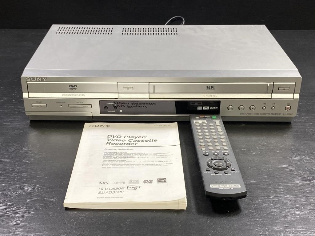 Sony DVD Player/Video Cassette Recorder