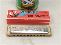 M HORNER OLD STANDBY HARMONICA