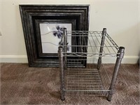 Wire Rack & Picture
