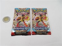 2 pack neufs de cartes Pokémon