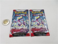 2 pack neufs de cartes Pokémon