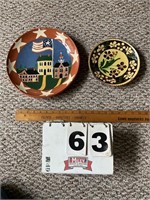 Turtle Creek Pottery Plates