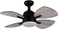 32 Inch Ceiling Fan with Lights Remote Control