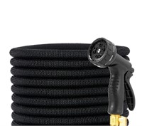 USED EXTENDABLE STRETCH HOSE, APPROX: 50 FT.