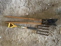 tator fork and post hole cleaner