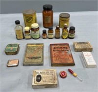 Advertising Medicine Bottles & Tins