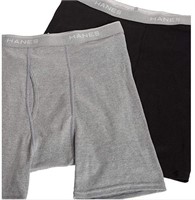 Hanes Men's Cool Dri Tagless Boxer Briefs With Com