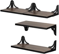 Floating Shelves Wall Mounted Set of 4, Upgraded R