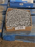 box of galvanized screw bolts