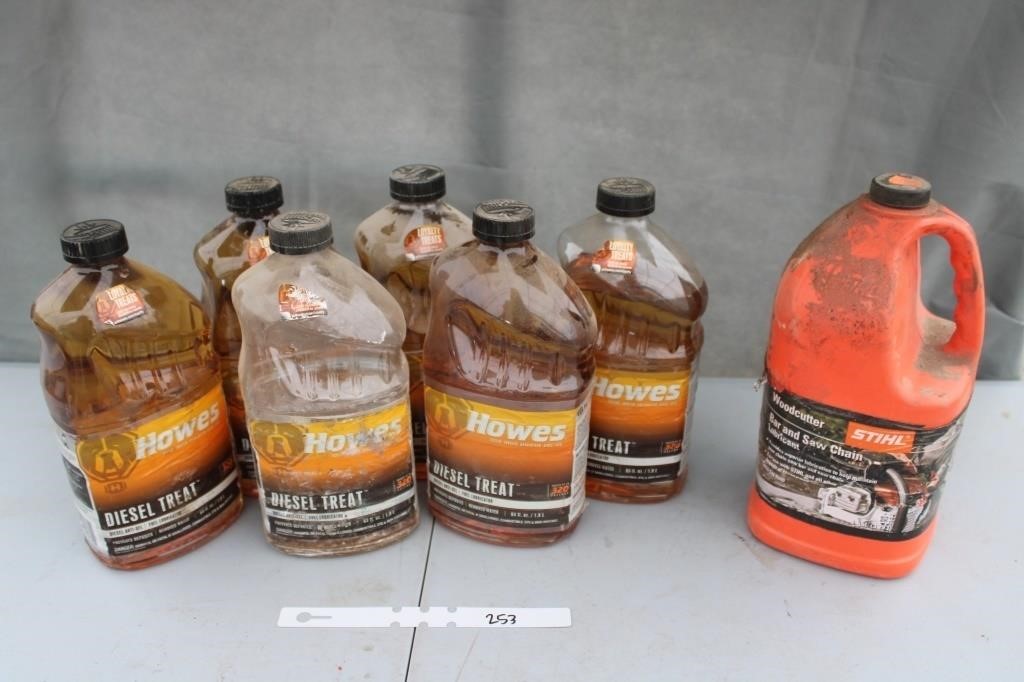 Howes diesel treatment (5-1 is less than 1/2 full)