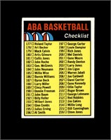 1972 Topps #248 ABA Basketball CL EX to EX-MT+