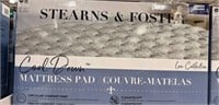 Stearns And Foster Cool Down Queen Mattress Pad ^