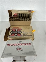 27 Winchester and 9mm ammo