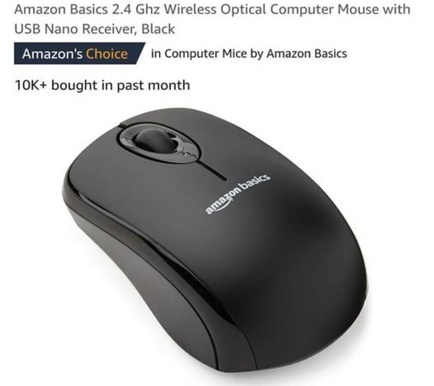 MSRP $12 Wireless Computer Mouse