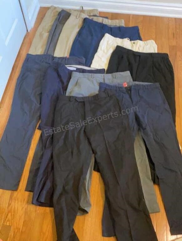 Mens Dress Pants 34-38x30-32 Various Sizes