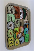 COLLECTION OF 2001-2023 MNR MOOSE HUNTERS CRESTS