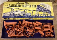 American Flyer railroad trestle set