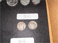 (2) Mercury Dimes