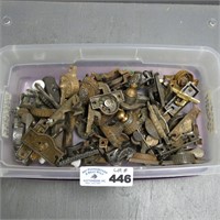 Large Lot of Early Ornate Latches