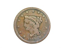 1842 Cent VG