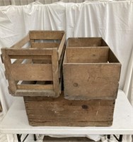 Wood Crates & Boxes