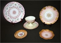 vintage French & German decorative dishes