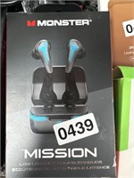 MONSTER EARBUDS RETAIL $100