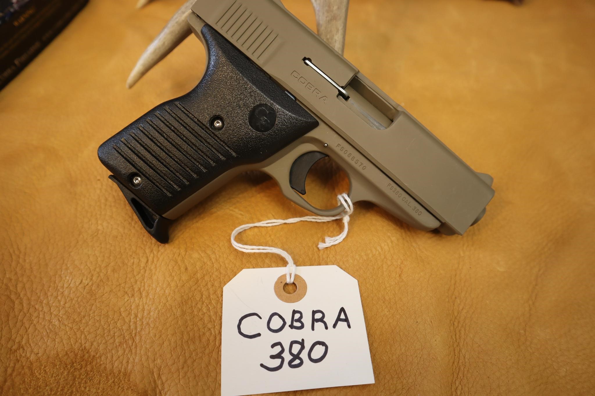 Cobra FS380 TKB in 380 auto, as new in box