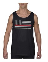 Thin Blue Line X-large Black Classic Tank Top