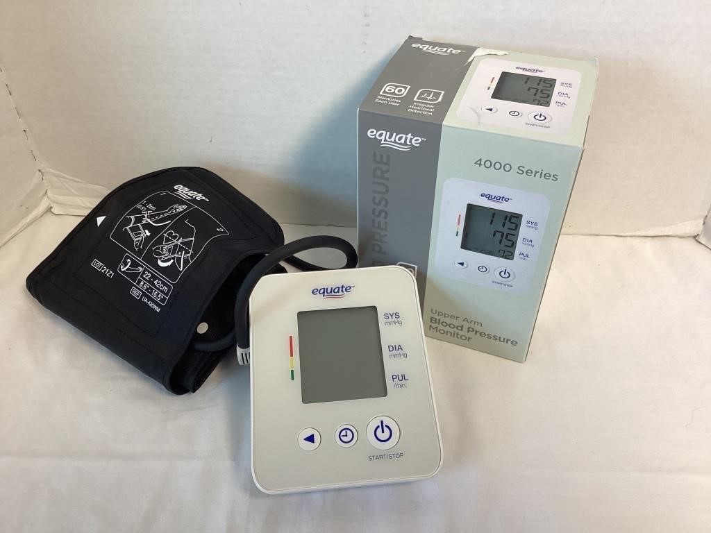 Equate 4000 Series Digital Blood Pressure Monitor