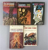 5 Fritz Leiber 1st Edition Science Fiction Books