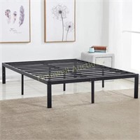 VECELO 14 King Metal Platform Bed Frame