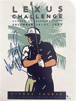 Michael Chiklis signed 1996 Lexus Challenge progra