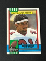 1990 Topps Deion Sanders Super Rookie