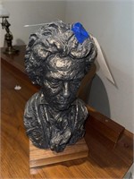 Bust Sculpture by Austin Prod 1961