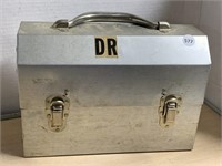 Metal Lunchbox Marked L. May Mfg  Sudbury, On