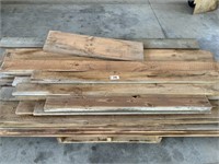 Skid misc. lumber various lengths & types