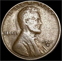 1931-S Wheat Cent LIGHTLY CIRCULATED